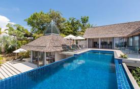 Элитная вилла с террасой, бассейном, видом на море и просторным участком в комфортабельной резиденции, недалеко от пляжа, Камала, Таиланд за $3 140 000