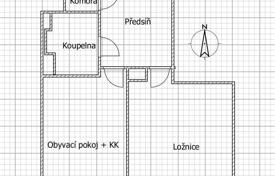 2-комнатная квартира 58 м² в Праге 3, Чехия. Цена по запросу