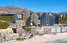 Трёхкомнатная квартира на пляже Пониенте в Бенидорме, Аликанте, Испания за $593 000