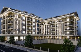 Новый проект с бассейном, спа-комплексом и садом в 300 метрах от моря, в центре Аланьи, Турция за От $280 000