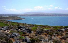 Большой участок с видом на море и горы на первой береговой линии, Ханья, Греция за 900 000 €