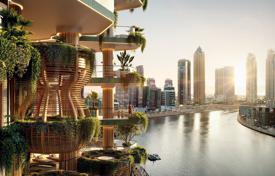 Новая резиденция Eywa на берегу канала с бассейнами, зонами отдыха и водопадами, Business Bay, Дубай, ОАЭ за От $2 731 000