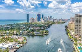Современная квартира с видом на океан в резиденции на первой линии от набережной, Авентура, Флорида, США за $1 171 000