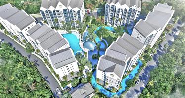 Резиденция с бассейнами и круглосуточной охраной в 250 метрах от пляжа, Пхукет, Таиланд