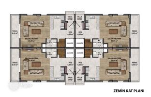 6-комнатная вилла 180 м² в Дёшемеалтах за 21 101 000 TRY