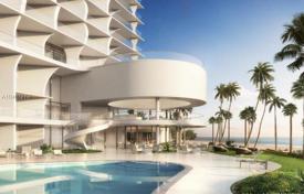 Роскошные апартаменты с террасой и видом на океан в здании с бассейном и тренажерным залом, Санни Айлс Бич, США за $2 195 000