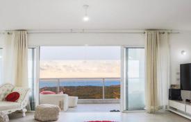 Пятикомнатные апартаменты с видом на море в охраняемой резиденции с бассейном, Нетания, Израиль за $860 000