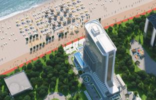 2-комнатная квартира в новостройке 52 м² в Сарпи за $208 000