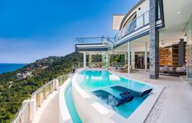 Трехэтажная дизайнерская вилла с прекрасным видом на океан, Бо Пхут, Самуи, Сураттхани, Таиланд за $1 907 000