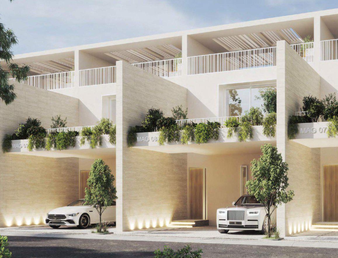 Wohnkomplex MAG 22 — new complex of townhouses by MAG close to the golf course and the city center in MBR City, Dubai