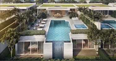 Новый комплекс вилл с бассейнами и садами на первой линии у моря, Пхукет, Таиланд