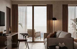 1-комнатная квартира 36 м² в районе пляжа Меласти за $130 000