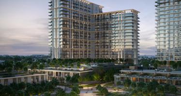 Новый проект Palace Residences Hillside с бассейнами рядом с Даунтаун Дубай и международными аэропортами, Dubai Hills Estate, Дубай, ОАЭ