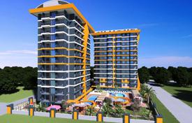 Новая резиденция с бассейнами и аквапарком в 100 метрах от пляжа, Махмутлар, Аланья, Турция за От $203 000