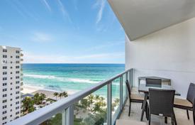 Современные апартаменты с видом на океан в резиденции на первой линии от пляжа, Холливуд, Флорида, США за $980 000