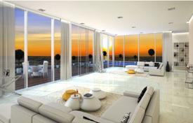 Апартаменты с террасами и видом на море в новом жилом комплексе с бассейном, на первой линии от центрального пляжа, Нетания, Израиль за $1 080 000