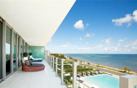 Стильные апартаменты с видом на океан в резиденции на первой линии от пляжа, Ки Бискейн, Флорида, США за $7 980 000