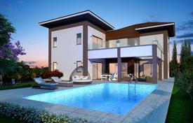 Современная вилла с частным садом, бассейном, парковкой, верандами и видом на море, Мутайяка, Кипр за 2 000 000 €