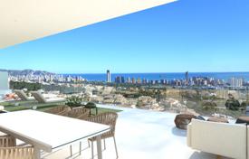 Вилла с террасой, видом на море, бассейном и садом, недалеко от пляжа, Финестрат, Испания за 1 290 000 €