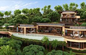 Новая элитная вилла с бассейном и панорамным видом рядом с пляжем, Самуи, Таиланд за $2 500 000