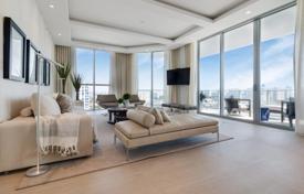 Высококачественные апартаменты в новой высотной резиденции с причалом, яхт-клубом и набережной на собственном полуострове, Майами-Бич, США за $815 000