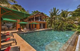 Элитная вилла с террасой, бассейном, видом на море и просторным участком в комфортабельной резиденции, недалеко от пляжа, Ката, Таиланд за $4 230 000