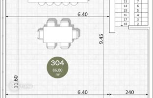 2-комнатный пентхаус 213 м² в Мутайяке за 864 000 €