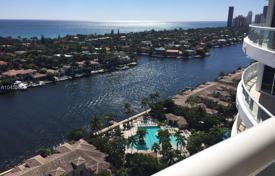 Современная квартира с видом на океан в резиденции на первой линии от пляжа, Авентура, Флорида, США за $1 990 000