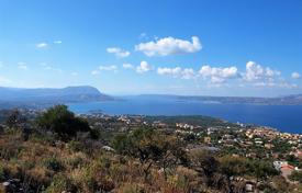 Земельный участок на склоне холма с чарующим панорамным видом на море, Коккино Хорио, Крит, Греция за 180 000 €