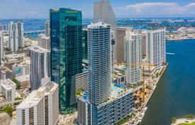 Просторные апартаменты с видом на океан в резиденции на первой линии от пляжа, Майами, Флорида, США за $890 000