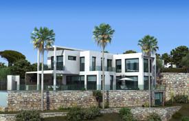 Современная дизайнерская трехуровневая вилла с бассейном и видом на море, Вальтокадо, Михас, Испания за 1 424 000 €