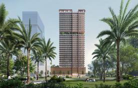 Элитный жилой комплекс Luxor Tower с прямым выходом в парк в Jumeirah Village Circle, Дубай, ОАЭ за От $257 000