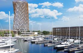 Новые апартаменты с панорамными видами на море в современной высотной резиденции с причалом для яхт и собственными пляжами, Айя-Напа, Кипр за 1 190 000 €