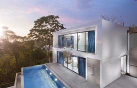 Современная вилла с террасой, бассейном и садом в уединенной резиденции, недалеко от пляжа, Камала, Пхукет, Таиланд за $1 316 000