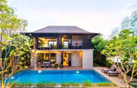 Светлая вилла с террасой, бассейном и садом в охраняемой резиденции, недалеко от пляжа, Банг Тао, Таиланд за $565 000