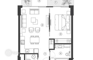 1-комнатная квартира 66 м² в городе Будва за 507 000 €