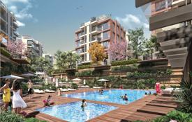 Новые апартаменты в резиденции с бассейном, в спокойном зеленом районе, Стамбул, Турция за $274 000