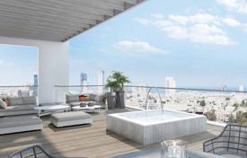 Элитные апартаменты с террасой и видом на море в новой резиденции с бассейном, недалеко от городского центра, Нетания, Израиль за $3 010 000