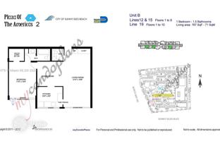 1-комнатная квартира в кондо 71 м² в Санни Айлс Бич за $320 000