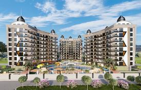 Трехкомнатные апартаменты с собственным бассейном в новой элитной резиденции с пляжем и фитнес-центром, Паяллар, Турция за $202 000