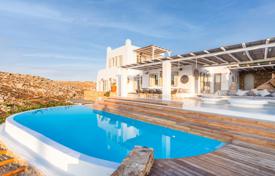 Трехэтажная вилла с гостевым домом, бассейном и видом на море на Миконосе, Эгейские острова, Греция за 2 700 000 €