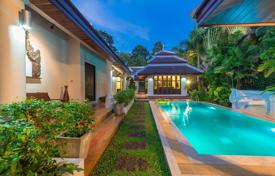 Меблированная вилла с частным садом, бассейнами, парковкой и террасами, Самуи, Таиланд за $650 000