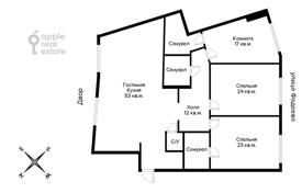 4-комнатная квартира 147 м² в Тверском районе, Россия за 129 000 000 ₽