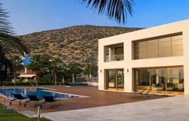Стильная современная вилла с бассейном и спа-зоной в охраняемом жилом комплексе, рядом с Афинами, Сунио, Греция за 10 000 € в неделю