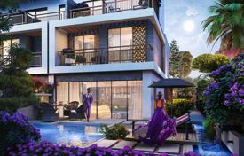 Новый комплекс таунхаусов Violet с бассейнами, аквапарком и пляжем, Damac Hills, Дубай, ОАЭ за От $531 000