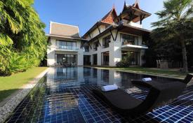 Элитная вилла с террасой, видом на море, бассейном и просторным участком в современной резиденции, недалеко от пляжа, Пхукет, Таиланд за $4 400 000