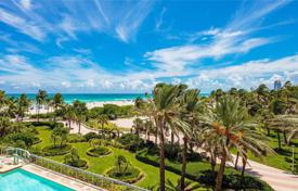 Элитные дуплекс-апартаменты с видом на океан в резиденции на первой линии от пляжа, Майами-Бич, Флорида, США за $8 495 000