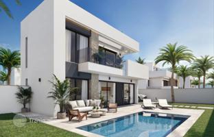 Новые виллы в комплексе с лагуной, Санта-Росалия, Мурсия, Испания за 775 000 €