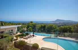 Роскошная вилла с двумя бассейнами, большим кинозалом и теннисным кортом в Альтеа, Коста-Бланка, Испания за 12 000 000 €
