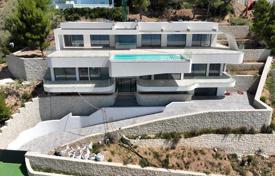 Трёхэтажная новая вилла с панорамным видом на море в Альтее, Аликанте, Испания за 5 200 000 €